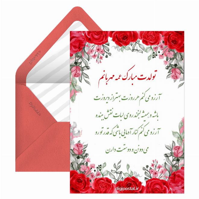 تولدت مبارک عمه